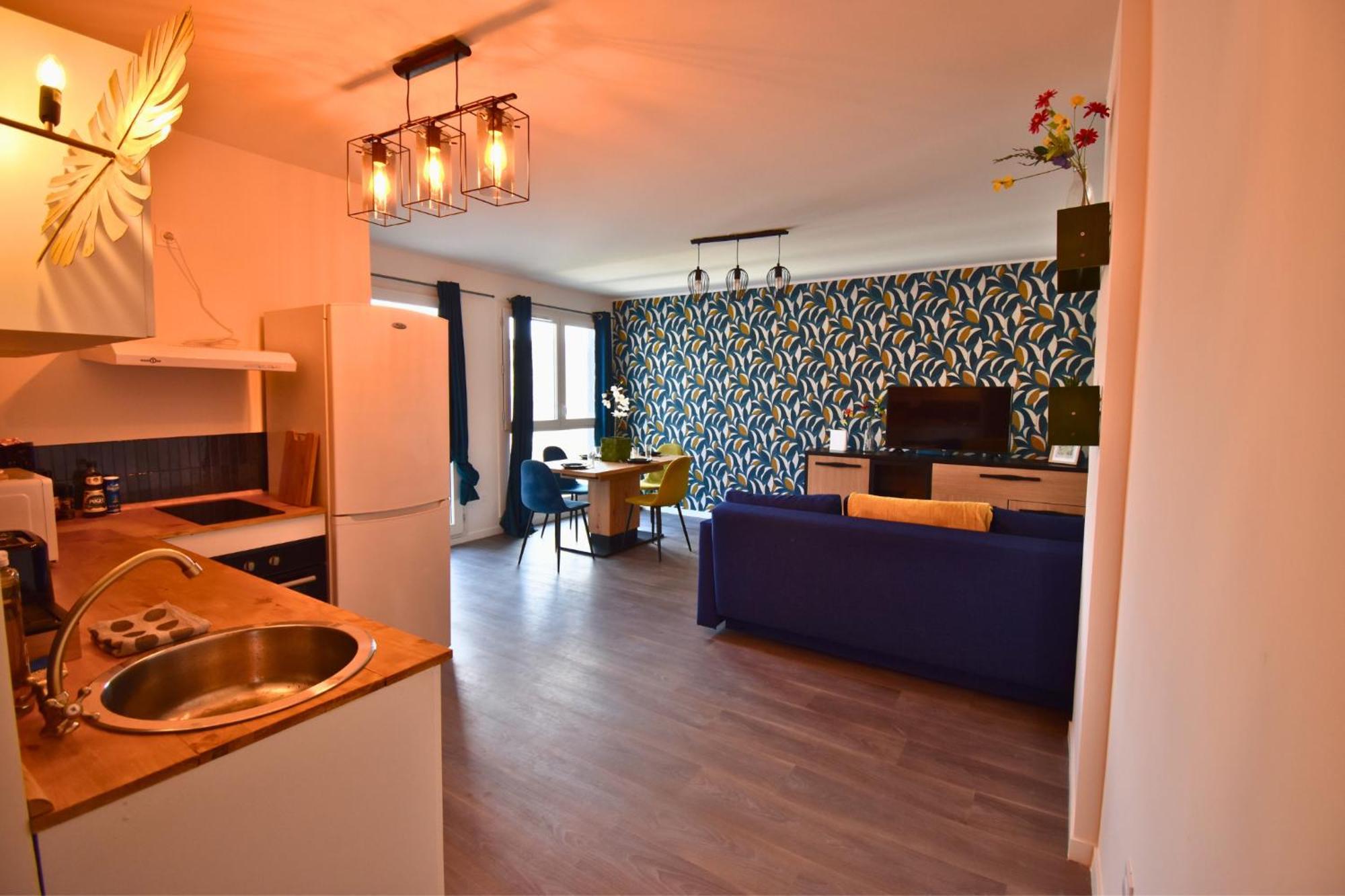 Echo Parisien Daire Aubervilliers Dış mekan fotoğraf